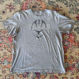 Nike Men's Gray Texas Graphic T-Shirt